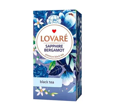 Čaj Lovaré Sapphire Bergamot (24 sáčků)