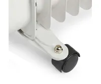 Přenosný Olejový Radiátor | 800 / 1200 / 2000 W | 9 Fins | Nastavitelný termostat | 3 Nastavení Teploty | Ochrana proti převrácení | Bílá (6)