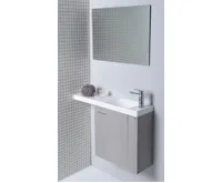 SAPHO AGOS umývátko, litý mramor, 80x22cm, levé/pravé, bílá (7)