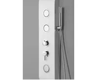 AQUALINE YUKI sprchový panel 210x1400mm, bílá mat (9)