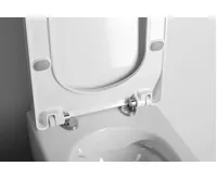 CREAVIT GLANC WC sedátko, SLIM, Soft Close, bílá (6)