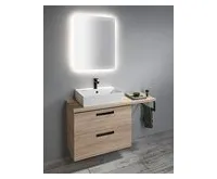 ISVEA SISTEMA keramické umyvadlo 50x42cm, bílá (1)