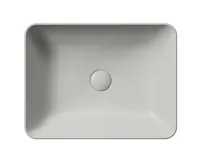 GSI SAND/NUBES keramické umyvadlo na desku 50x38cm, cenere mat (3)