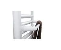 AQUALINE Sušák ručníků na otopná tělesa 33cm oblý, bílá (1)