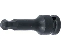 BGS Zásuvka rázového bitu ,  12,5 mm (1/2&quot;) pohon ,  vnitřní šestihran s kulovou hlavou 12 mm