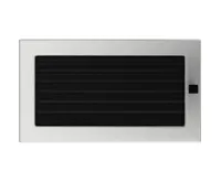 HS Flamingo Krbová mřížka 17x30 BASIC broušený nerez s žaluzií