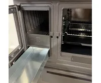 PLAMEN Sporák na tuhá paliva SLAVONAC N - P černý (7)