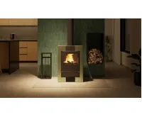 HS Flamingo Krbová kamna FLAMINGO ® ESPO II olivová (21)