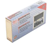 BGS Mikrometr  0 - 25 mm, v dřevěné kazetě (4)