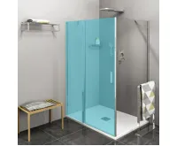 POLYSAN ZOOM boční stěna 900mm, čiré sklo POLYSAN ZOOM boční stěna 900mm, čiré sklo