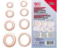 BGS Podložky těsnící měděné,75 kusů sada BGS Podložky těsnící měděné,75 kusů sada