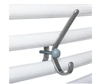 AQUALINE Háček na otopné trubkové těleso, chrom AQUALINE Háček na otopné trubkové těleso, chrom