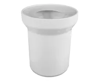 WC připojovací kus přímý, DN 100/D 110, 150 mm WC připojovací kus přímý, DN 100/D 110, 150 mm