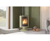 HS Flamingo Krbová kamna MASTERFLAMME ® Piccolo II, olivová (21)