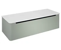 SAPHO KERALA umyvadlová skříňka 120x35x47,5cm, 1x zásuvka, verde