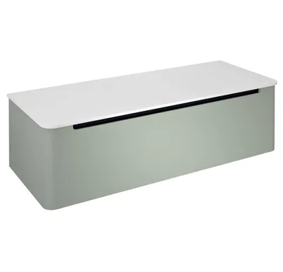 SAPHO KERALA umyvadlová skříňka 120x35x47,5cm, 1x zásuvka, verde