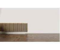 Elsymco NOEMI nástěnné otopné těleso 148 cm, dřevo s dubovými lamelami (3)