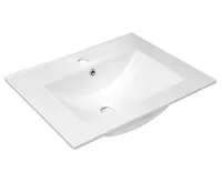 SAPHO SLIM keramické umyvadlo, nábytkové, 60x46,5cm, bílá SAPHO SLIM keramické umyvadlo, nábytkové, 60x46,5cm, bílá