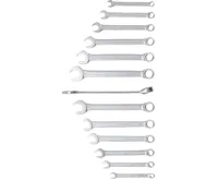 BGS Sada očkoplochých klíčů, s funkcí ráčny na straně vidlice, 8 – 21 mm, 13dílná (1)