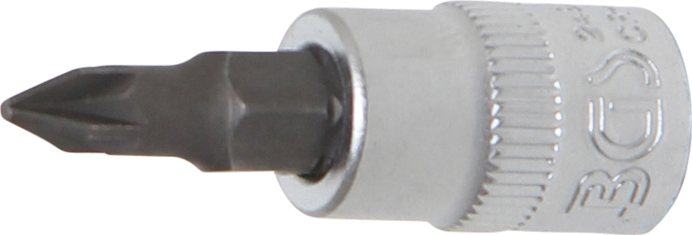 Bgs hlavice zástrčná 1/4" pz 1, zatíž. do 2 kg
