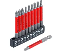 BGS Sada protiskluzových bitů,  magnetická,  70 mm,  10dílná (3)