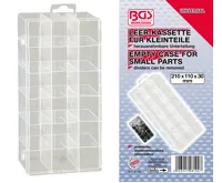 BGS Organizér plastový - prázdný, 210 x 110 x 30 mm