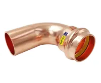 CU lisovací koleno 90° 9001 - 42 - pro topení i rozvod plynu F/M CU lisovací koleno 90° 9001 - 42 - pro topení i rozvod plynu F/M