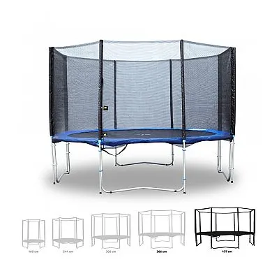 Fitness King Trampolína 427 cm + ochranná síť