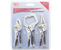 BGS Kleště grip mini, sada 3 díly (2)