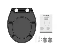 Schütte SLIM BLACK| Duroplast, Soft Close (7)