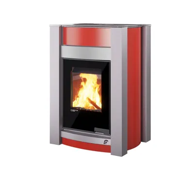 HS Flamingo Krbová kamna AQUAFLAM VARIO ® KALMAR 11/5kW červená