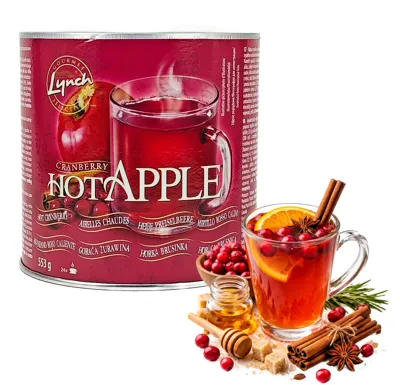Lynch Foods Hot Apple - Horká brusinka dóza 553g