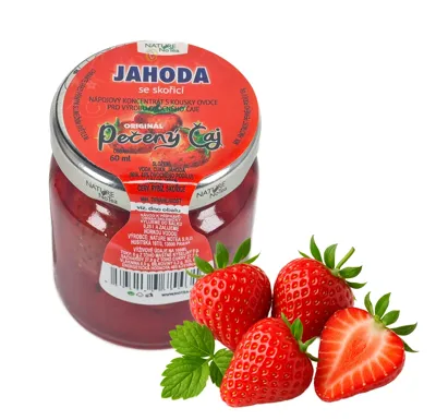 Nature NoTea s.r.o. Pečený čaj Notea - Jahoda se skořicí 60ml