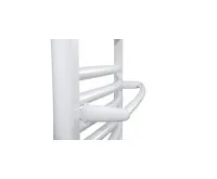 AQUALINE Sušák ručníků na otopná tělesa 43cm oblý, bílá (1)