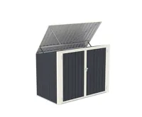 Přístřešek na popelnice HORY B 1,75 m2 antracit IWH-10230031 (4)