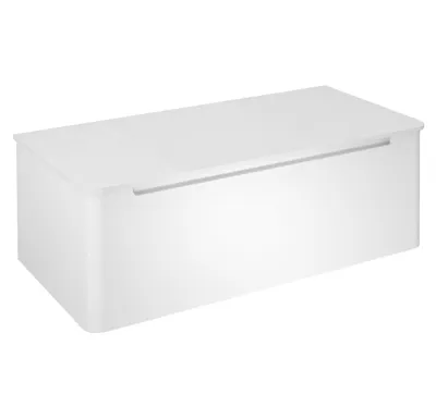 SAPHO KERALA umyvadlová skříňka 100x35x47,5cm, 1x zásuvka, bílá lesk