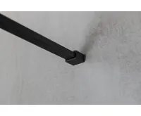 GELCO VARIO BLACK jednodílná sprchová zástěna do prostoru, matné sklo, 1000 mm (4)