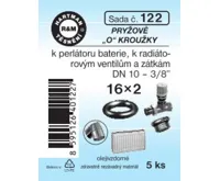 Hartman Sada č. 122: sada &quot;O&quot; kr. radiátor.vent. DN 10 - 16x2 - 5x5012