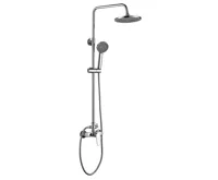 BRUCKNER BARON sprchový sloup s pákovou baterií, chrom