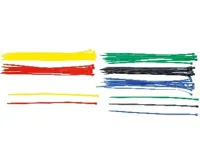 BGS Souprava vázacích pásek, barevné, 4,8 x 300 mm, 50dílná (1)