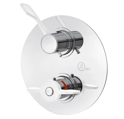 SAPHO LEA podomítková sprchová termostatická baterie, lékařská páka, chrom