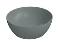 GSI PURA keramické umyvadlo na desku, průměr 42cm, agave mat GSI PURA keramické umyvadlo na desku, průměr 42cm, agave mat