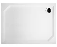 GELCO SARA sprchová vanička z litého mramoru, obdélník 120x90cm, bílá