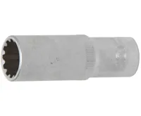 BGS Hlavice nástrčná 1/2" 18 mm, prodloužená, "GearLock" BGS Hlavice nástrčná 1/2" 18 mm, prodloužená, "GearLock"