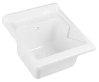 AQUALINE Výlevka na skříňku 45x50cm, plast bílá AQUALINE Výlevka na skříňku 45x50cm, plast bílá