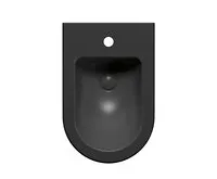 GSI PURA BIG bidet stojící 36x55cm, černá mat (1)