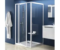 Ravak sprchové dveře Supernova SDOP-100 bílá+Grape