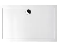 POLYSAN KARIA sprchová vanička z litého mramoru, obdélník 110x80cm, bílá