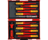 BGS Sada šroubováků VDE ,  s výměnnými čepelemi ,  13 ks. (8)