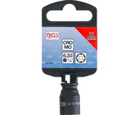 BGS Silová nástrčná hlavice, šestihranná,  6,3 mm (1/4"),  11 mm (3)